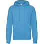 fruit of the loom Classic Hooded Sweat bleu_azur