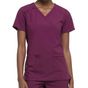 Dickies-Medical Haut cache cœur femme wine