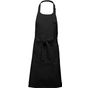Kariban Tablier coton lavage haute température black