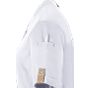 karlowsky Women's Short-Sleeve Chef Jacket Green Generation Sustainable GRS White