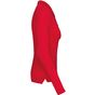 Kariban Polo piqué manches longues femme  red