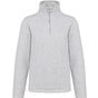 Kariban Enzo - Micropolaire col zippé homme ash_heather