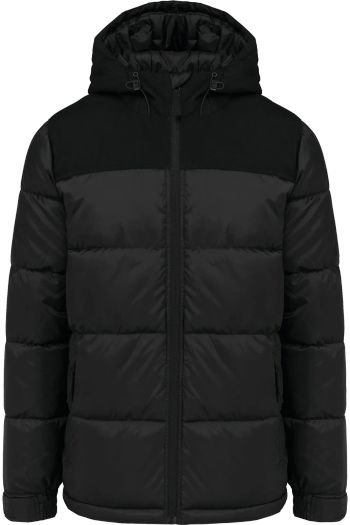 Image produit Parka matelassée à capuche bi-ton unisexe