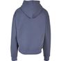 Build Your Brand Ultra Heavy Cotton Box Hoody vintage_blue