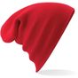Beechfield Bonnet Original à revers rouge classique