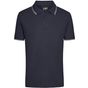 James&Nicholson Mens Polo - navy/white - 3XL