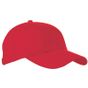 L-merch Cotton Cap Low Profile/Brushed red