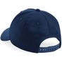 Beechfield Casquette à 5 panneaux pour enfant en coton biologique navy