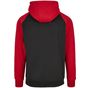 Build Your Brand Basic Basic Raglan Hoody black/red