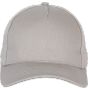 K-up Casquette en coton et polyester recyclés K-loop tracking - 5 panneaux light_grey