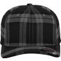 flexfit Tartan Plaid Cap black/grey