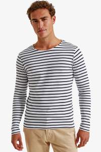 Image produit T-shirt marinière « coastal » homme à manches longues