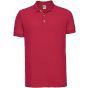 Russell Polo stretch ajusté homme classic_red