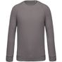 Kariban Sweat-shirt BIO col rond manches raglan homme  storm_grey