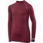 Rhino Rhino baselayer long sleeve - juniors maroon