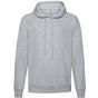 fruit of the loom Lightweight Hooded Sweat heather_grey