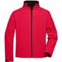 James&Nicholson Men's Softshell Jacket red