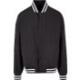 Build Your Brand Light College Jacket black