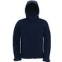 B&C Collection Hooded Softshell /Men navy