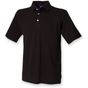 Henbury Polo m.courtes maille piqué HENBURY black