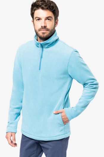 Image produit Enzo - Micropolaire col zippé homme