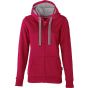 HRM Women's Hooded Jacket Raspberry