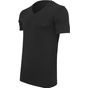 Build Your Brand Light T-Shirt V-Neck black