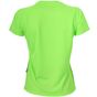 Cona Sports Ladies Rainbow Tech Tee lime