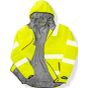 Result Recycled ripstop padded safety jacket fluorescent_yellow