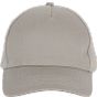 K-up Casquette en coton et polyester recyclés K-loop tracking - 5 panneaux light_grey