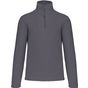 Kariban Enzo - Micropolaire col zippé homme convoy_grey