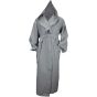 A&R Peignoir gauffré avec capuche Robezz® Light grey