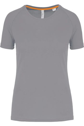 Image produit T-shirt de sport à col rond recyclé femme