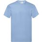 fruit of the loom Original T - bleu_ciel - 3XL