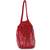 kimood Sac filet à provision en coton cherry_red