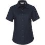 Russell Chemise Oxford cintrée manches courtes femme bright_navy