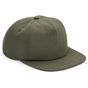 Beechfield Casquette 5 pans style déstructuré en coton biologique olive_green