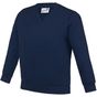 AWDis Academy Sweat-shirt à col en V pour enfants Academy academy_navy