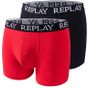 Replay Underwear & Socks Boxers 2 pack Basic red/black