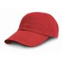 result Heavy Cotton Drill Cap red/black