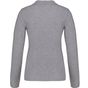 kariban Polo piqué manches longues femme  oxford_grey