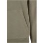 Build Your Brand Ladies Fluffy Hoody Pale olive