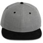 K-up Casquette Snapback - 6 panneaux light_grey/black