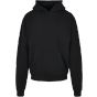 Build Your Brand Ultra Heavy Cotton Box Hoody black