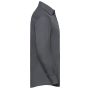 Russell Chemise en Popeline Polyester Coton cintrée manches longues homme convoy_grey