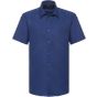 Russell Chemise Oxford cintrée manches courtes homme bright_royal