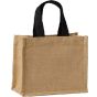Nutshell Sac cabas en jute natural/black