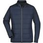 James&Nicholson Ladies´ Hybrid Sweat Jacket navy