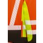 Result Recycled 3-layer printable 3-tone safety softshell fluorescent_yellow/orange/black
