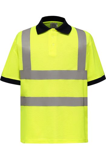 Image produit Polo manches courtes haute visibilité